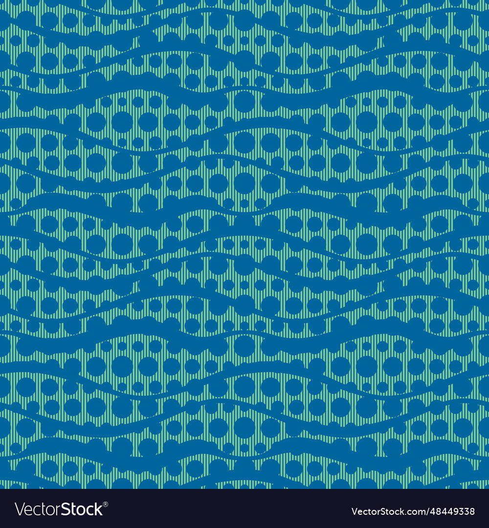 Abstract halftone seamless pattern