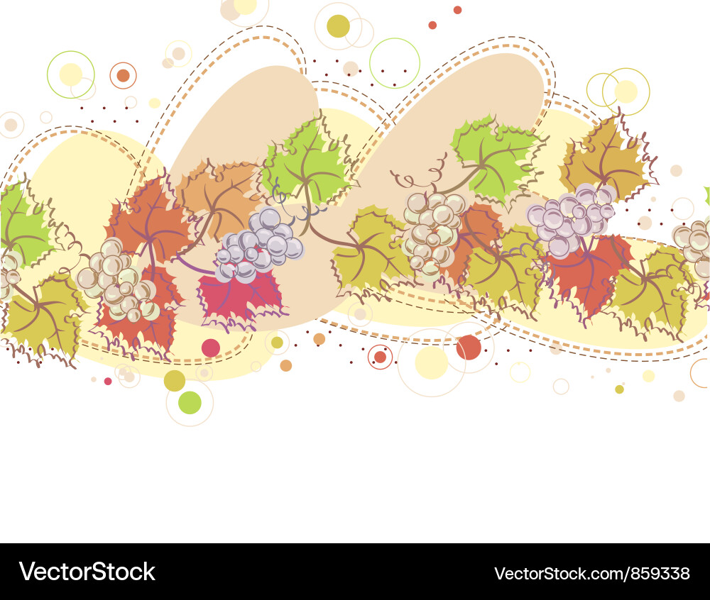 Autumn abstract background Royalty Free Vector Image