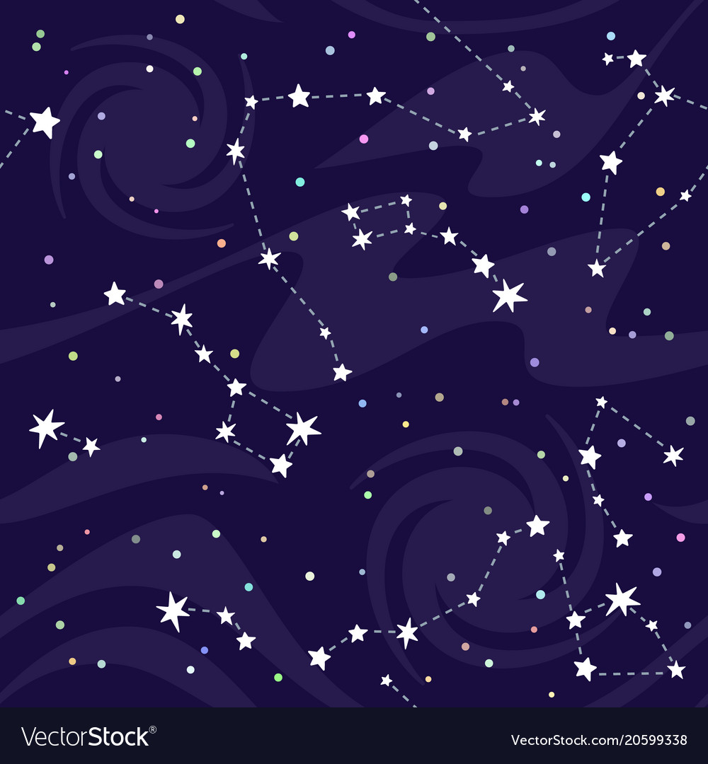 Celestial Constellation Pattern