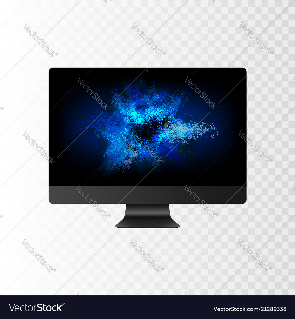 Realistic Computer Monitor