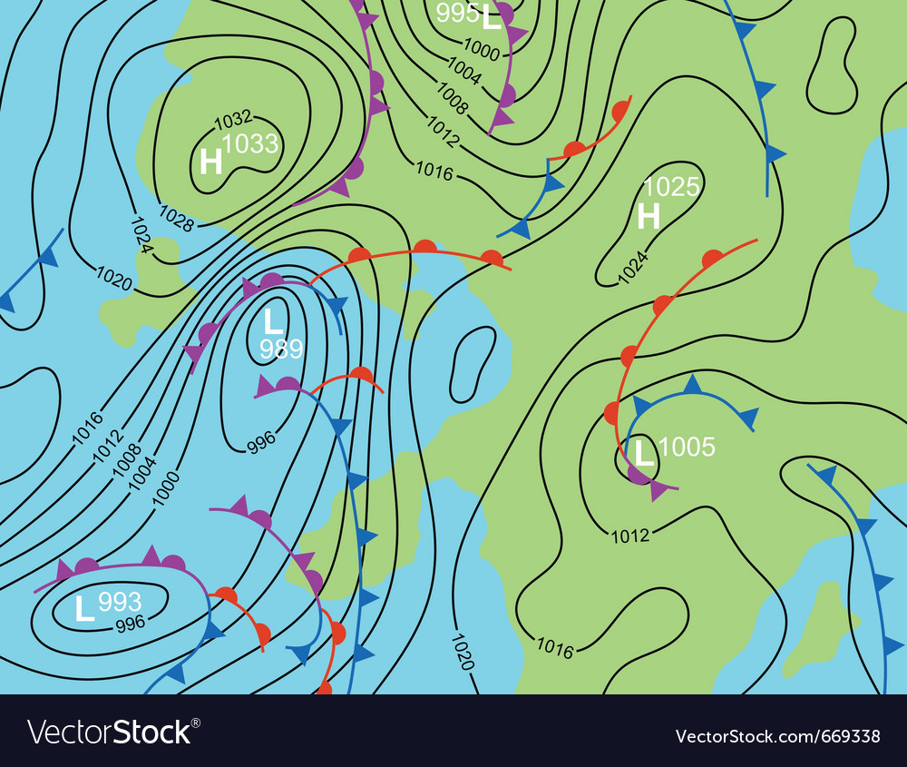 Weather System Map