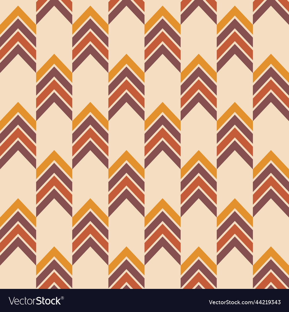 Abstract geometric seamless pattern with arrows vector image Abstract geometric seamless pattern with arrows
