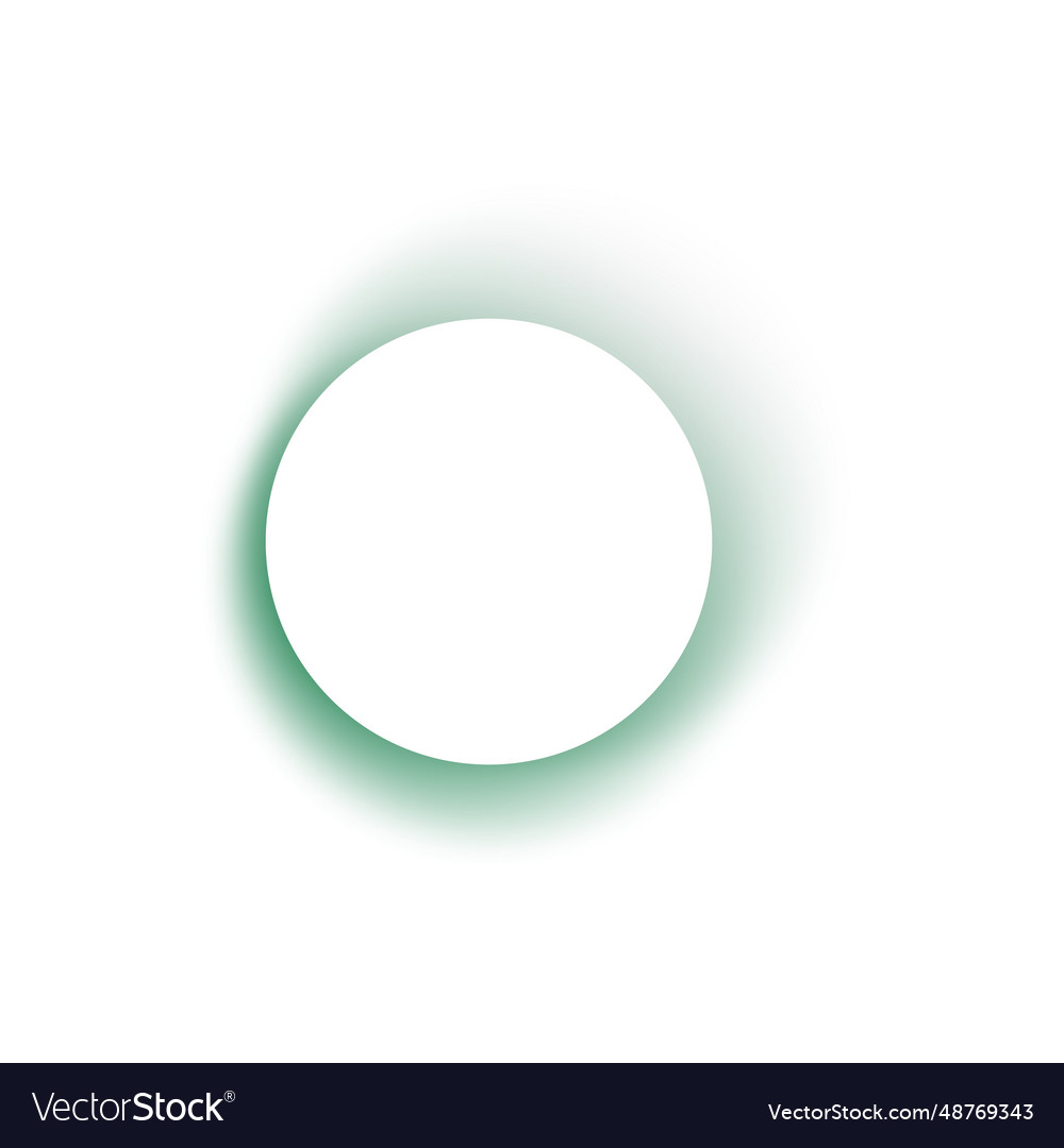 Abstract gradient circle frames set colored light vector image Abstract gradient circle frames set colored light
