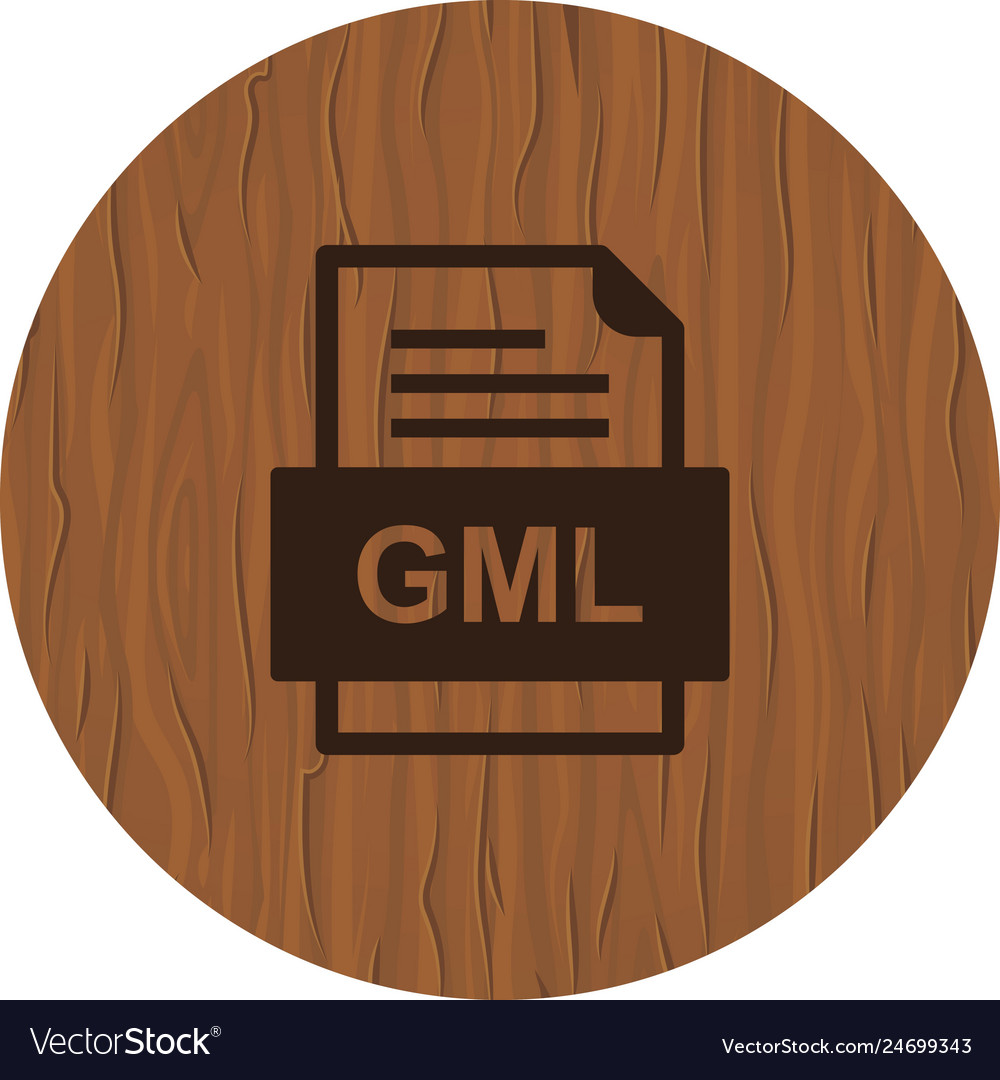 Gml file document icon