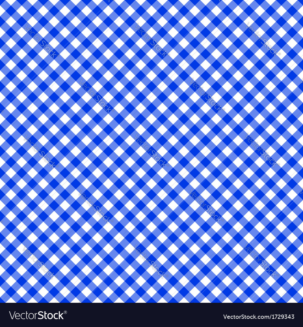 Table cloth seamless pattern blue