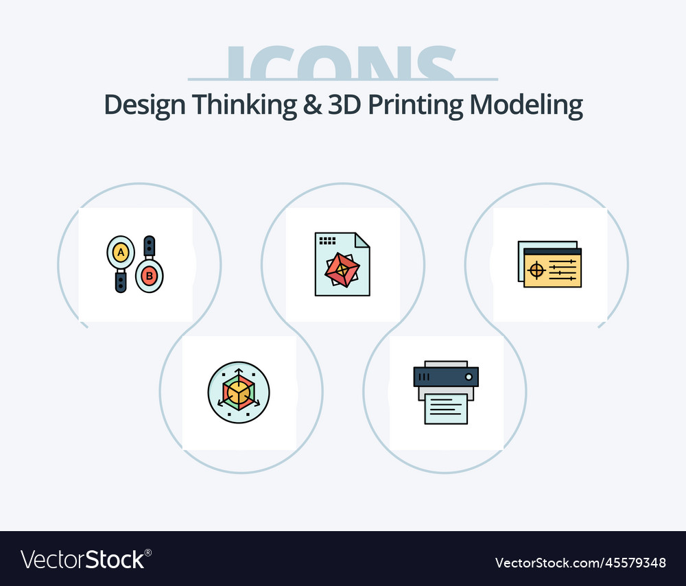 Design thinking and d printing modeling line