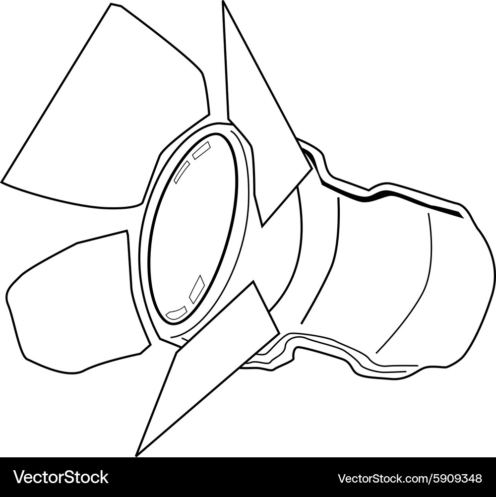 Spotlight Royalty Free Vector Image - VectorStock
