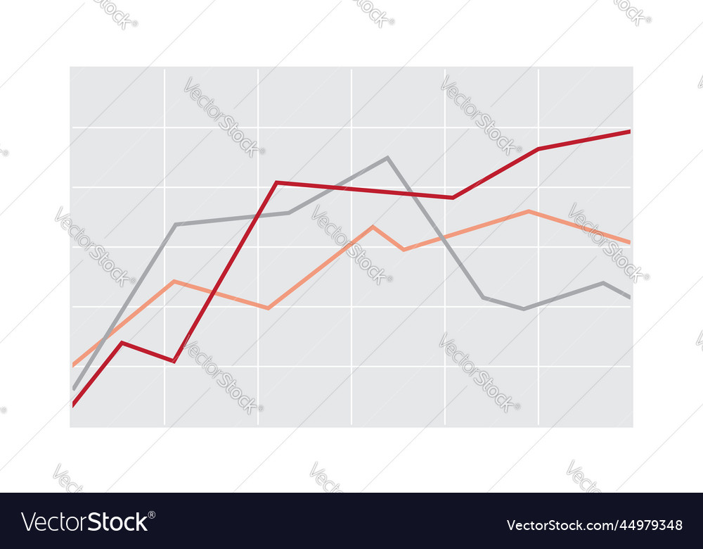 Statistical and data analysis for business vector image Statistical and data analysis for business