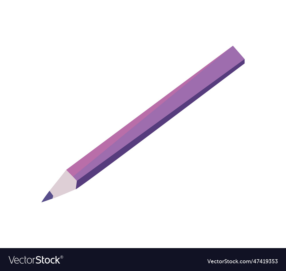 color-pencil-symbolize-creativity-education-vector-image