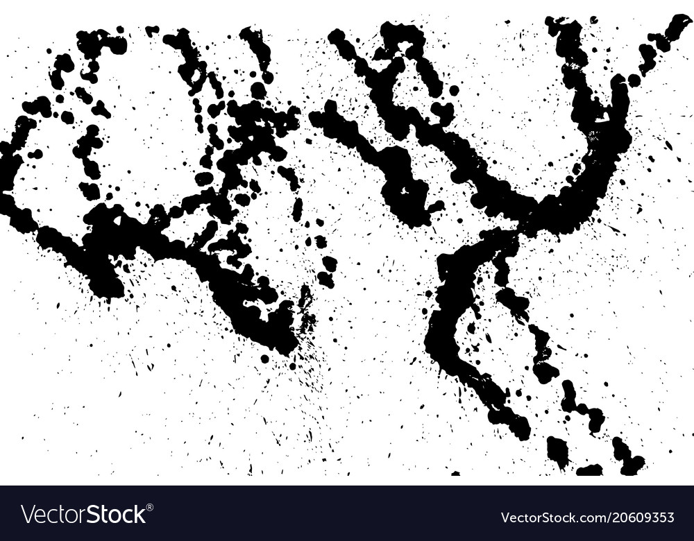 Hand-made grunge texture abstract ink drops