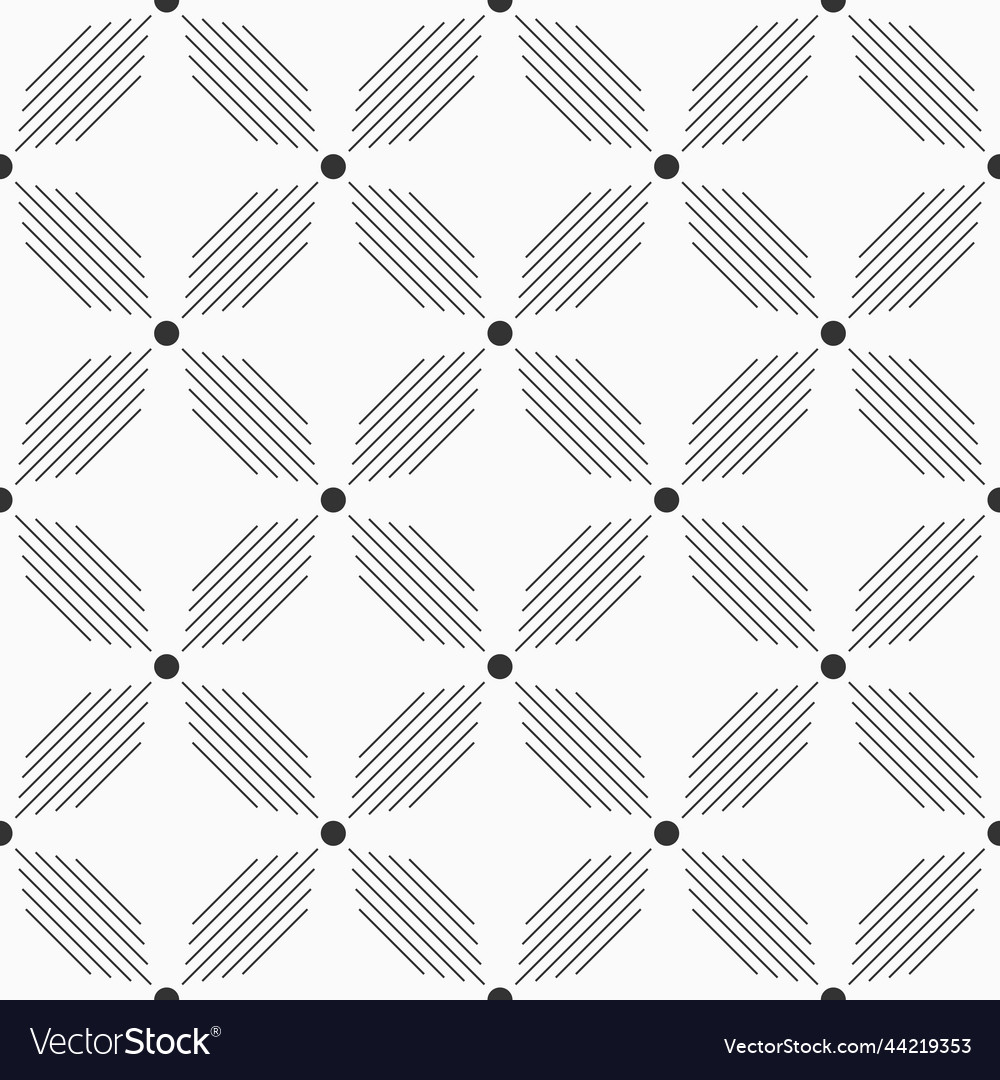 Seamless thin lines pattern repeating geometric vector image Seamless thin lines pattern repeating geometric