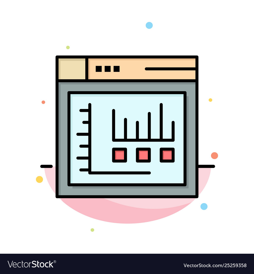 Browser internet web static abstract flat color