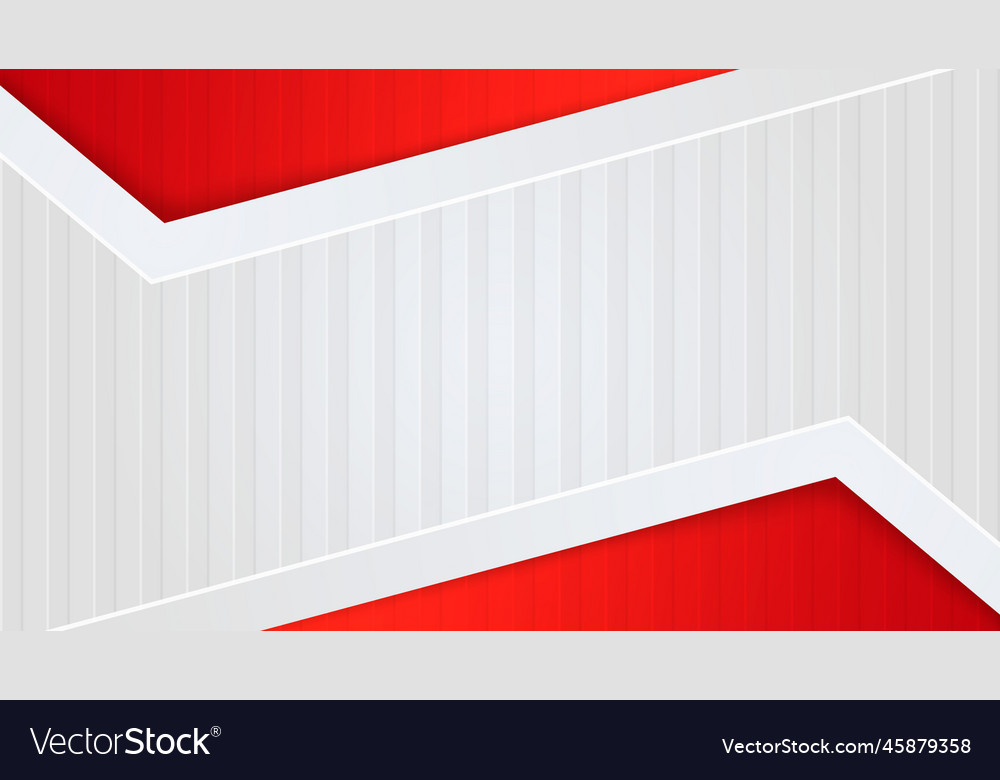 Red and white modern background design