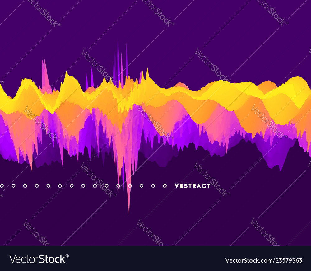 Abstract wavy background dynamic effect vector image Abstract wavy background dynamic effect