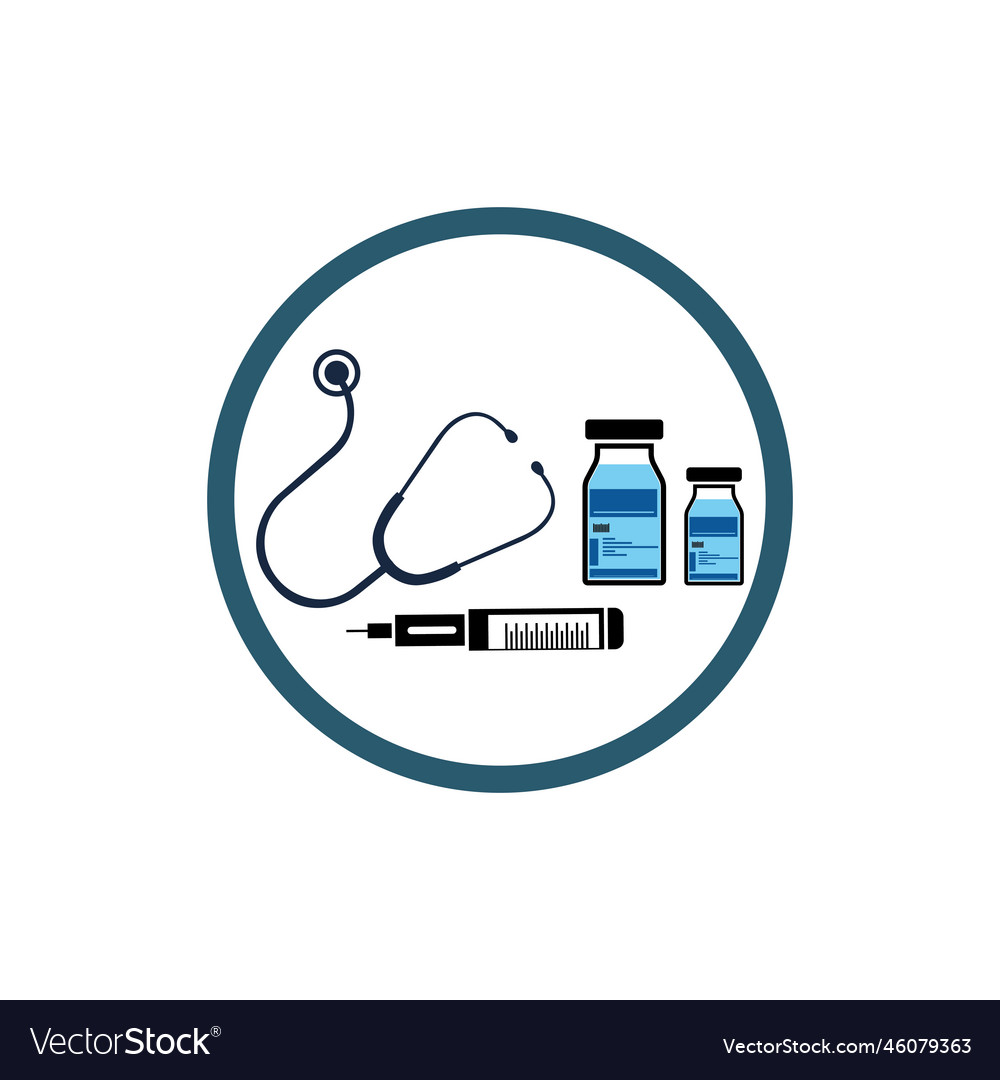 Insulin injection icon simple design element Vector Image Insulin injection icon simple design element