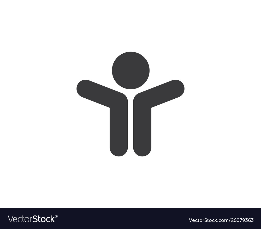 People logo icon Royalty Free Vector Image - VectorStock