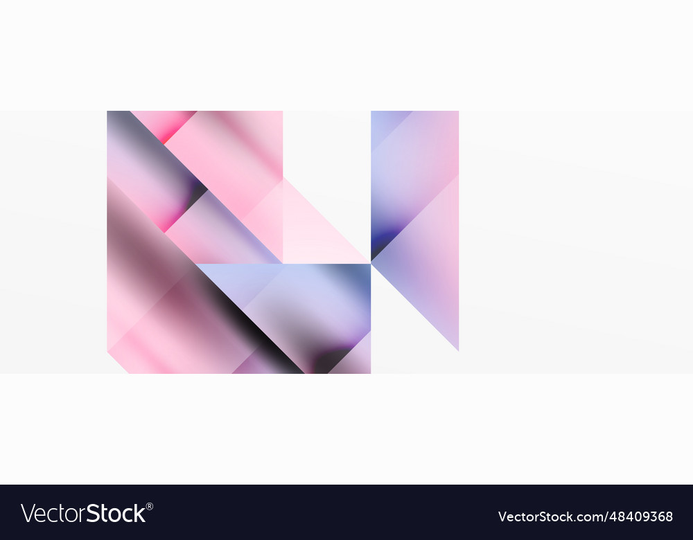 Captivating abstraction triangles Vector Image Captivating abstraction triangles