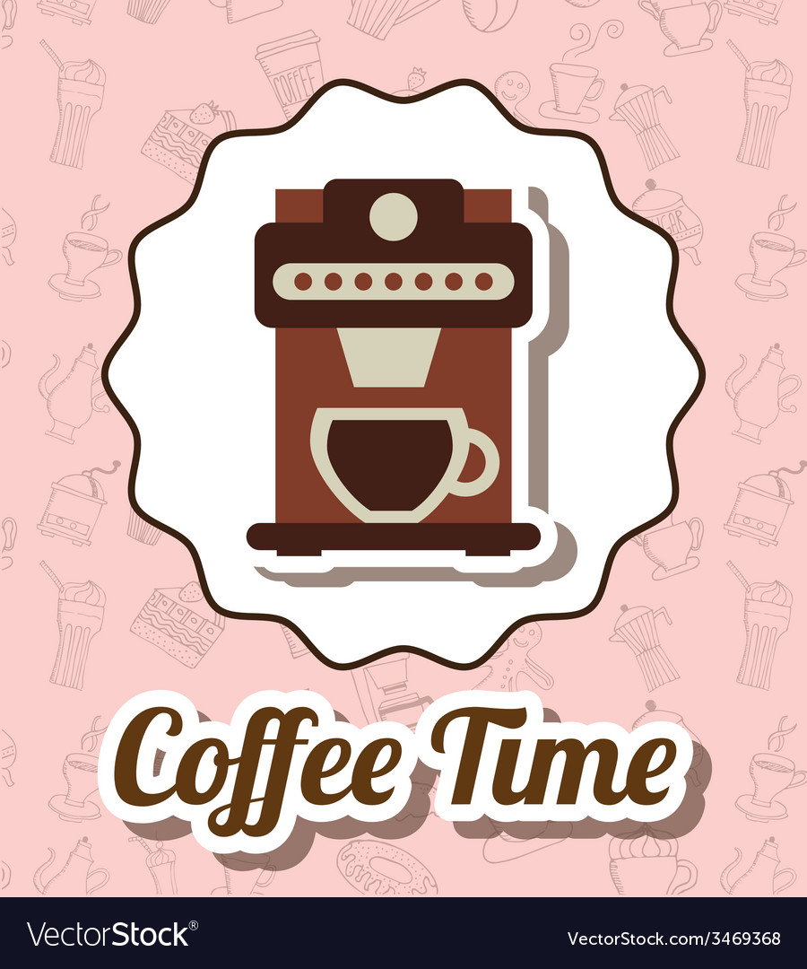 Coffee design Royalty Free Vector Image - VectorStock