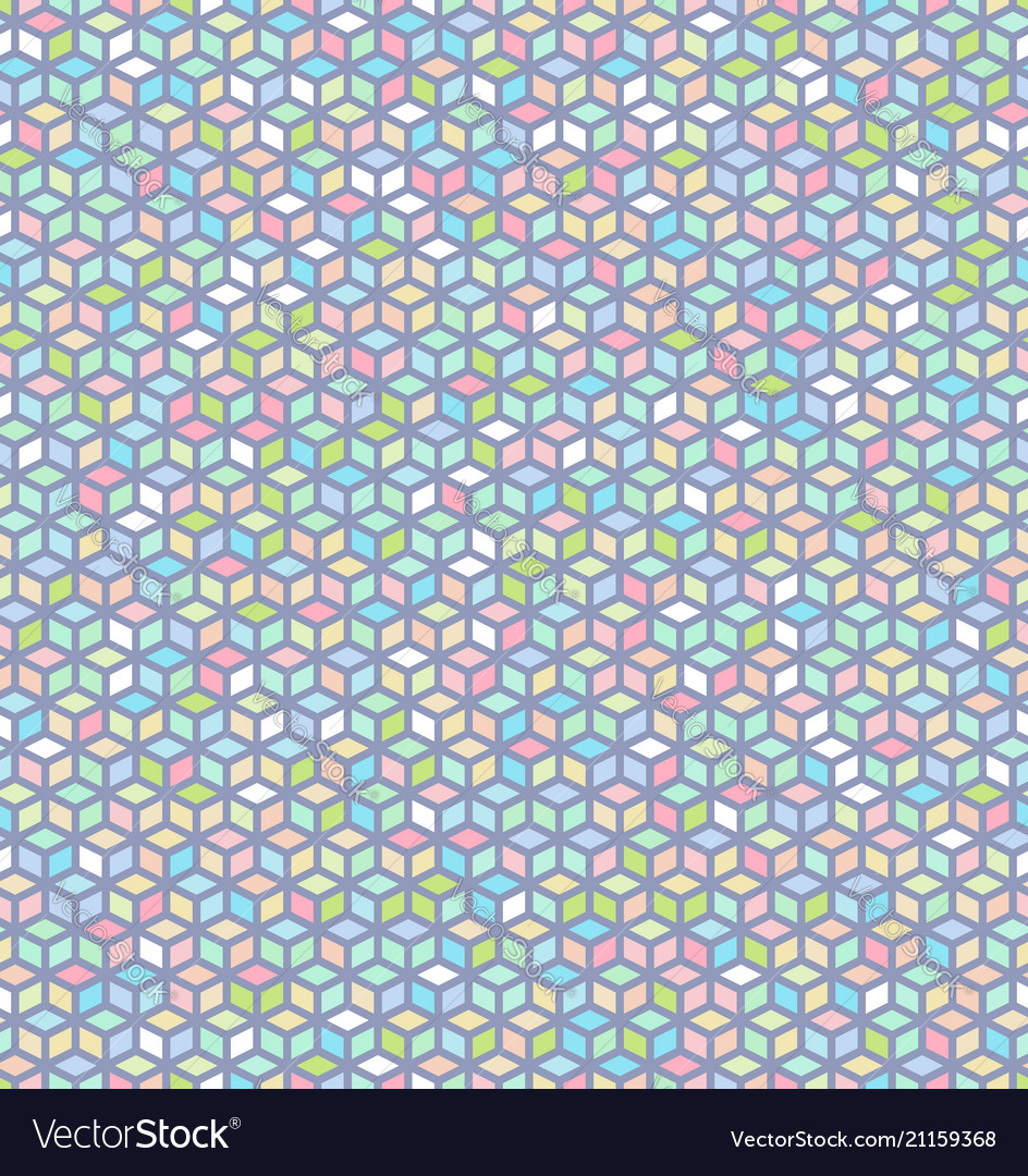 Colorful Cube Pattern