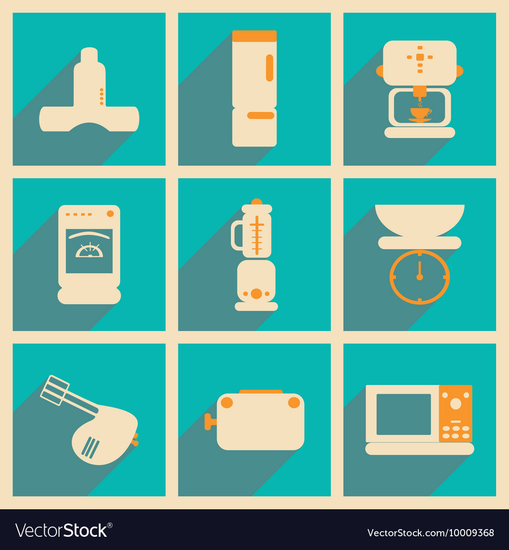 Flat with shadow concept and mobile application