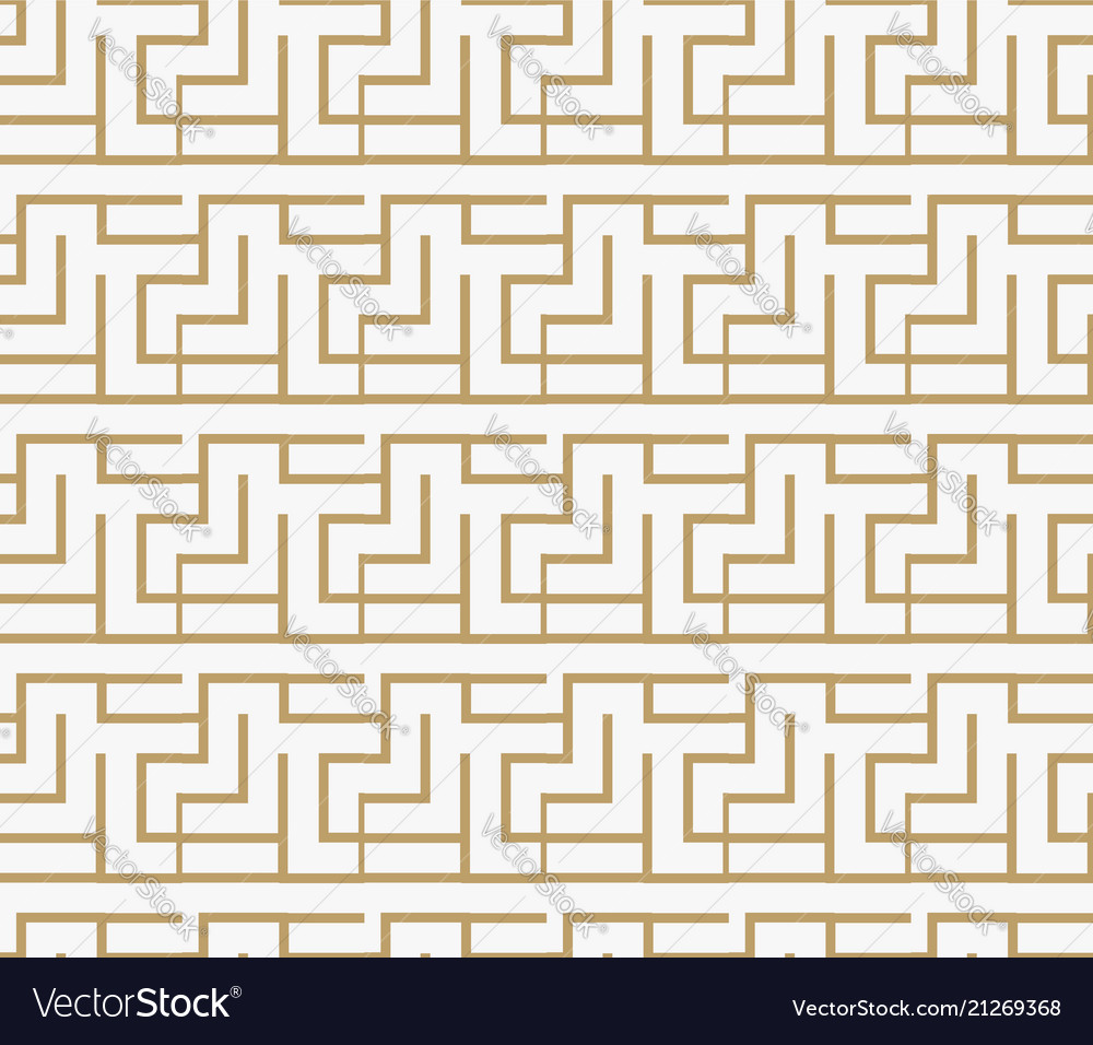 Geometric seamless pattern with line modern