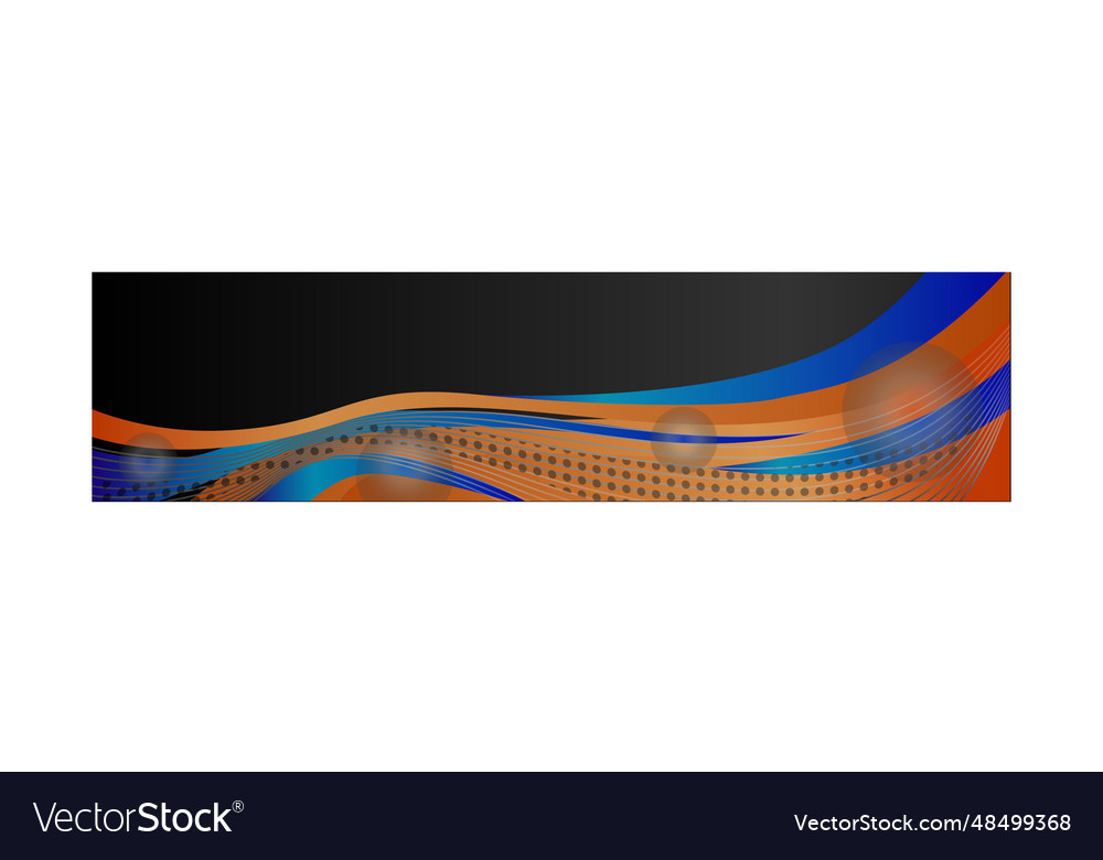 Website header or banner with abstract dynamic
