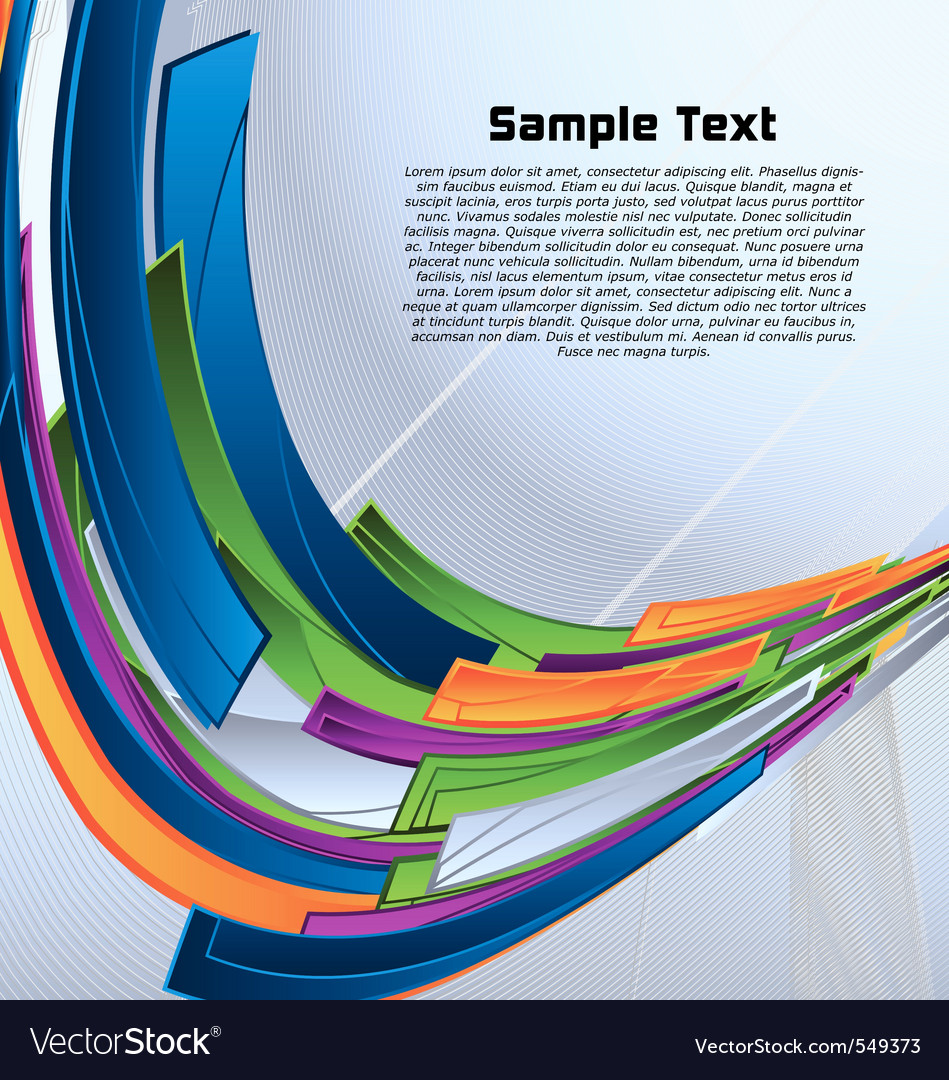 Abstract colorful designed background