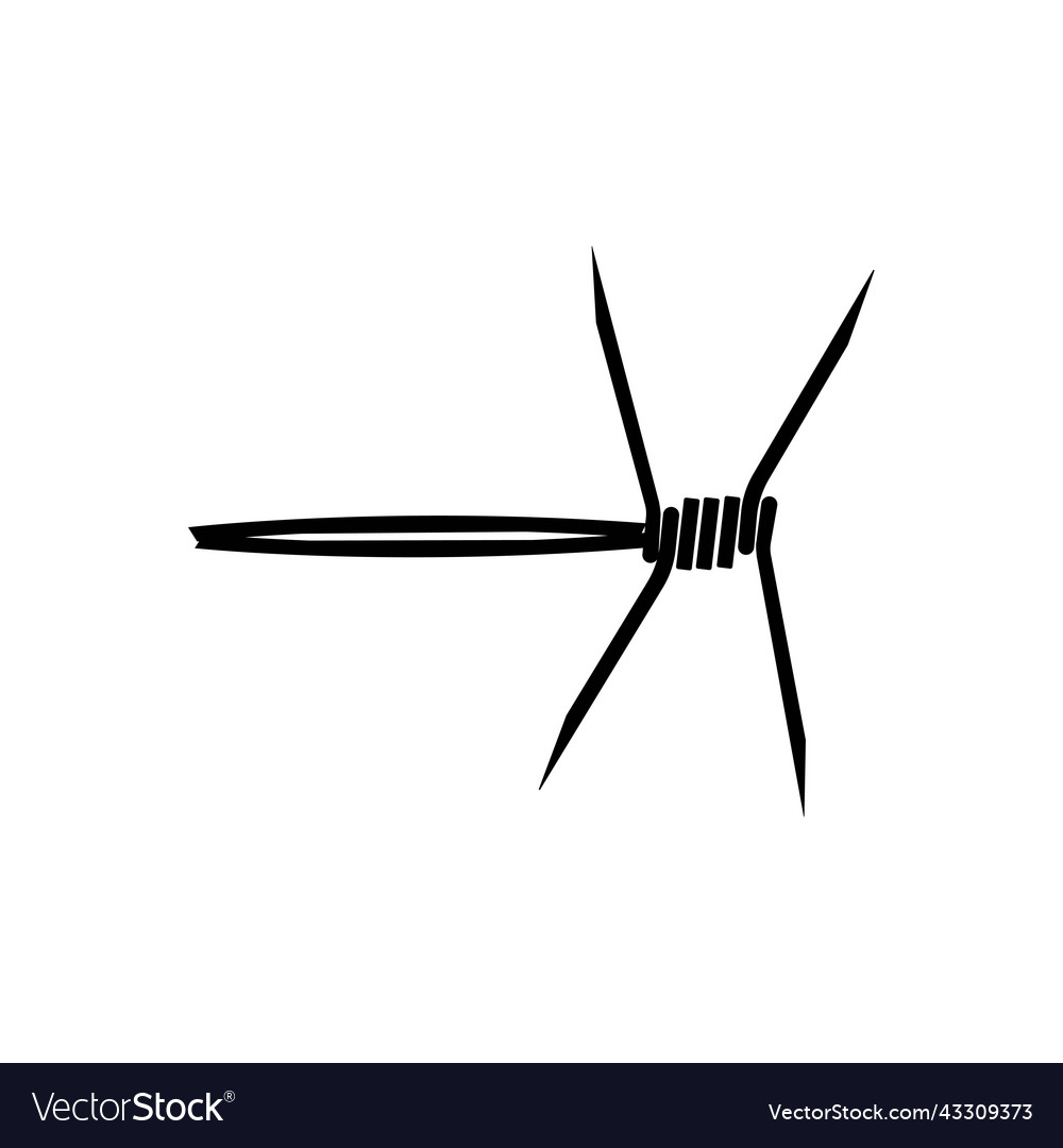 Barbed wire logo