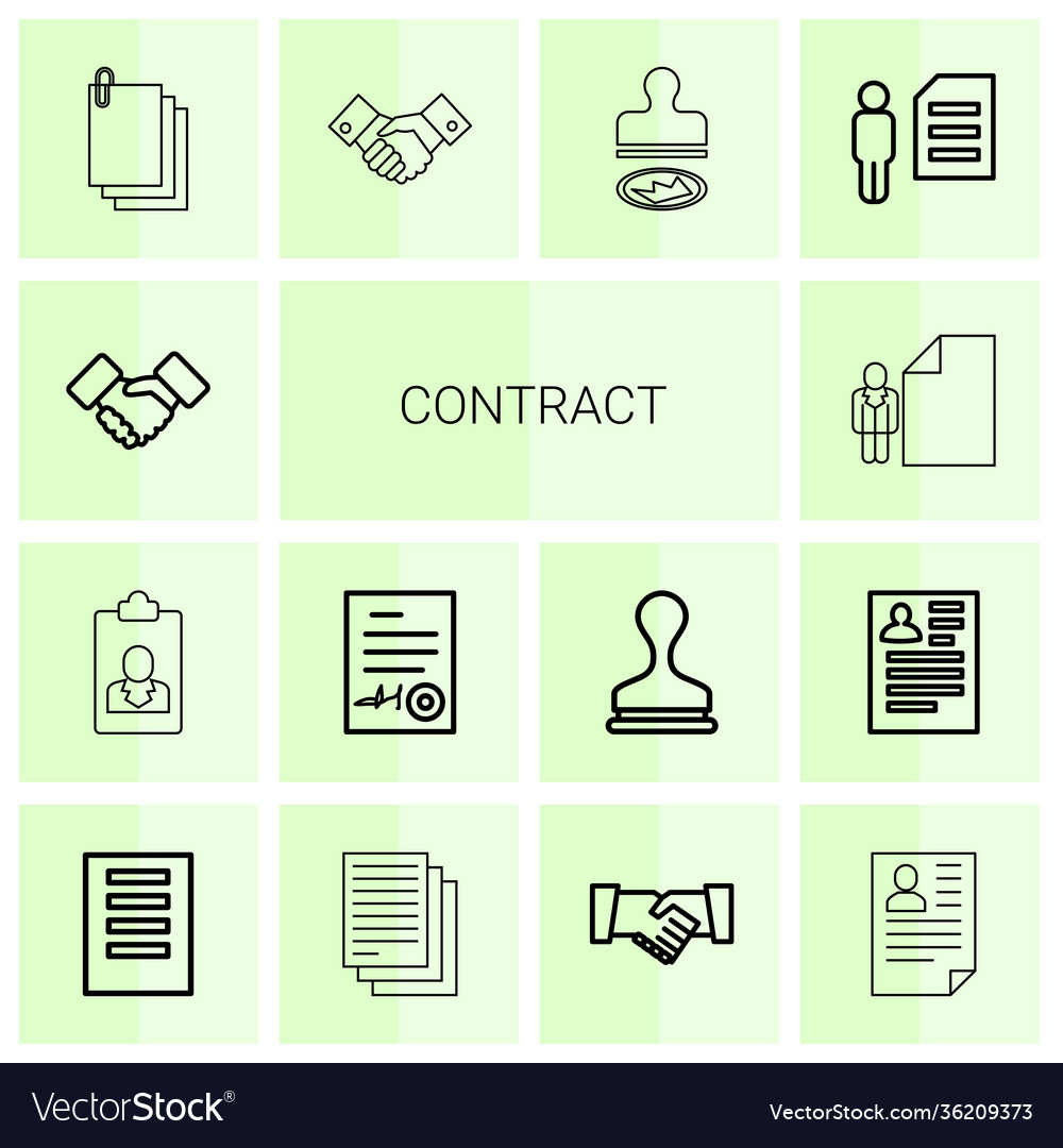 Contract icons