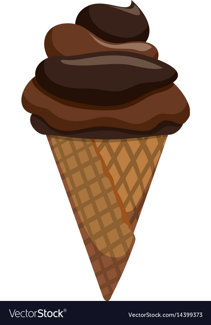 Delicious ice cream Royalty Free Vector Image - VectorStock