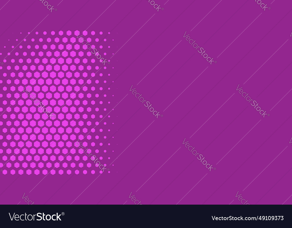 Geometric abstract hexagon two color background