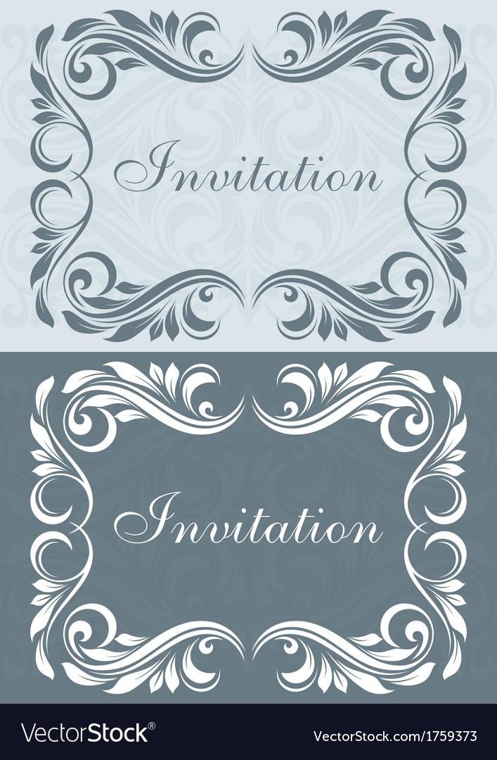 Invitation cards