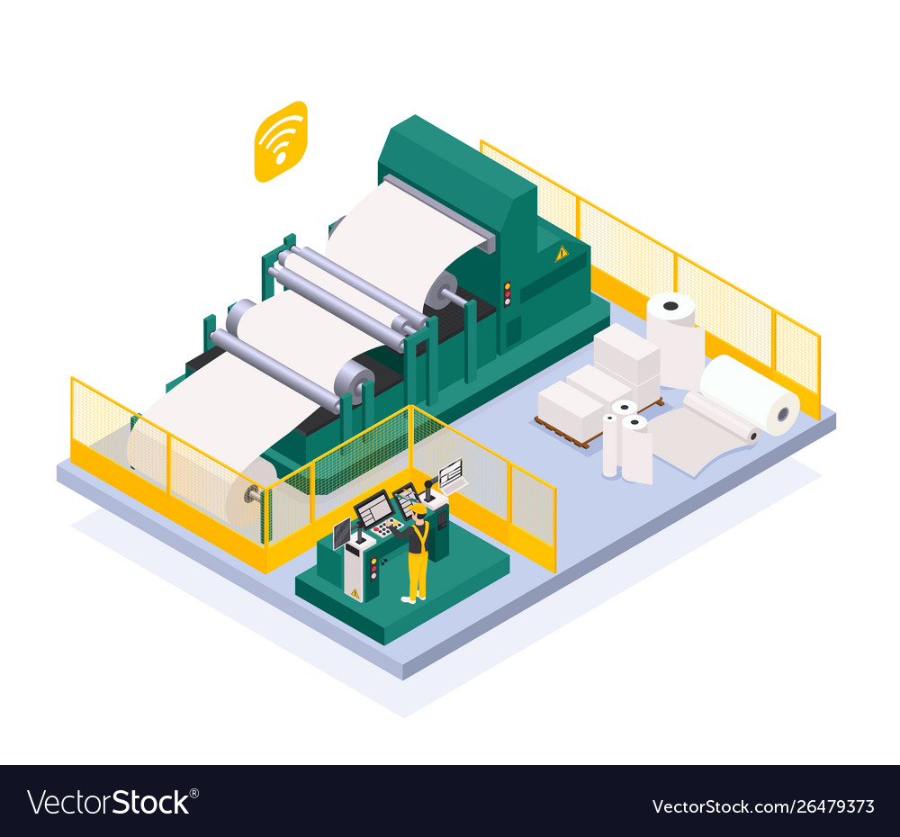 Paper production industry
