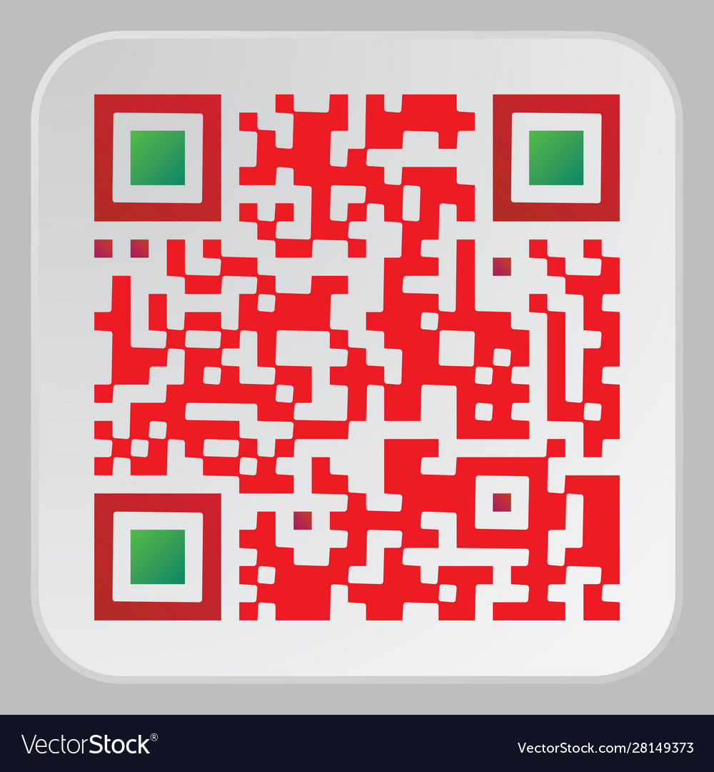 Qr code vector image Qr code