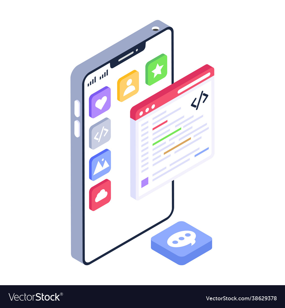 App development Royalty Free Vector Image - VectorStock