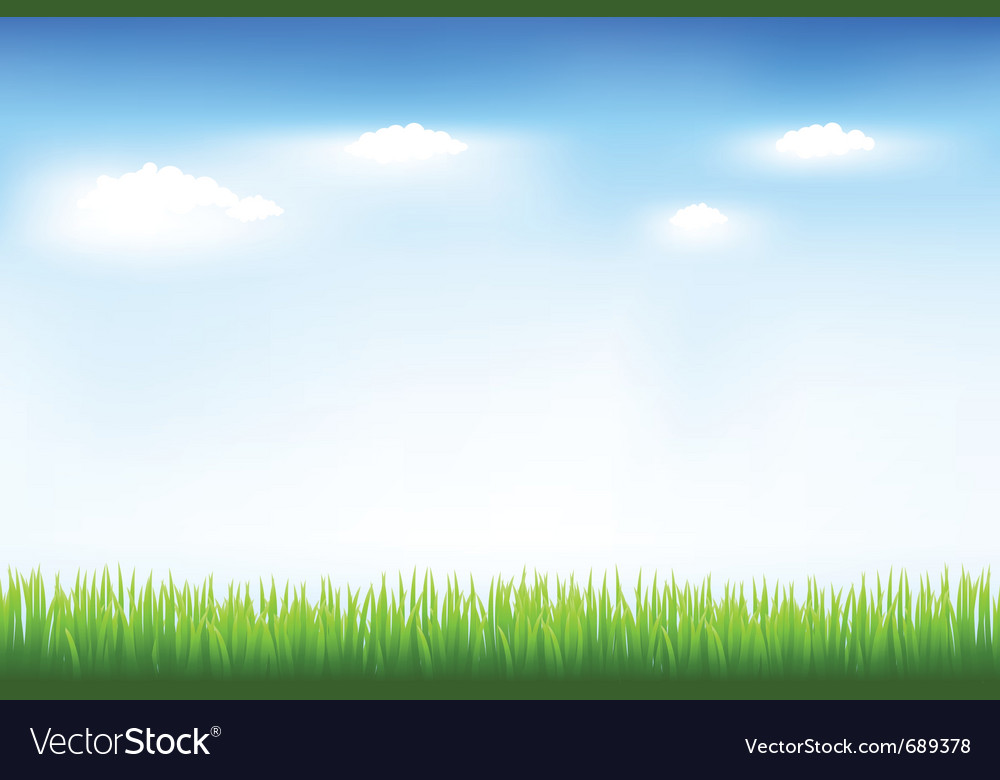 Grass And Sky Clipart