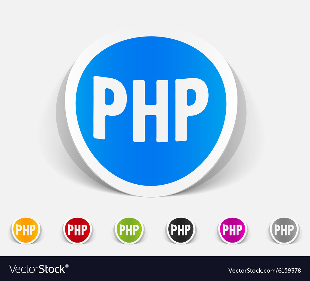 Realistic design element php