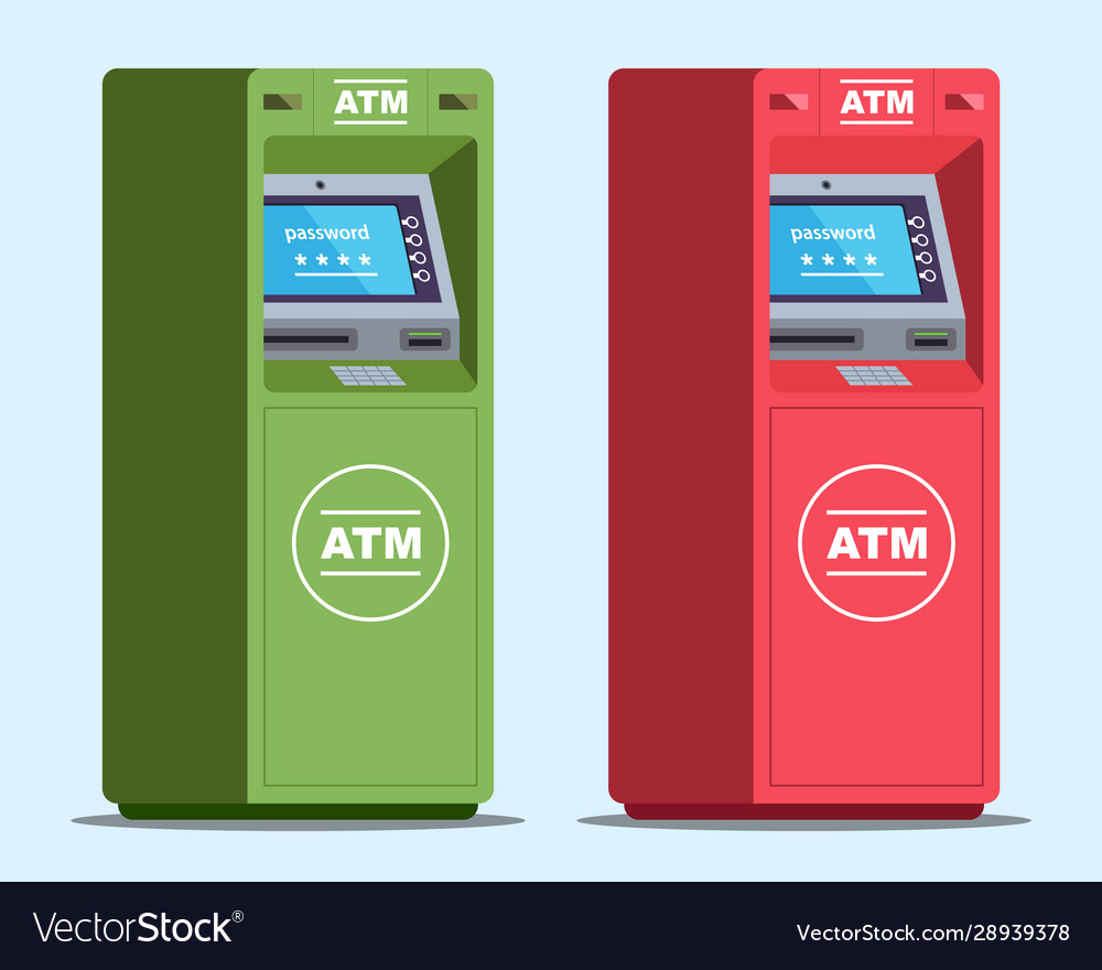 Two ATMs with Password Login