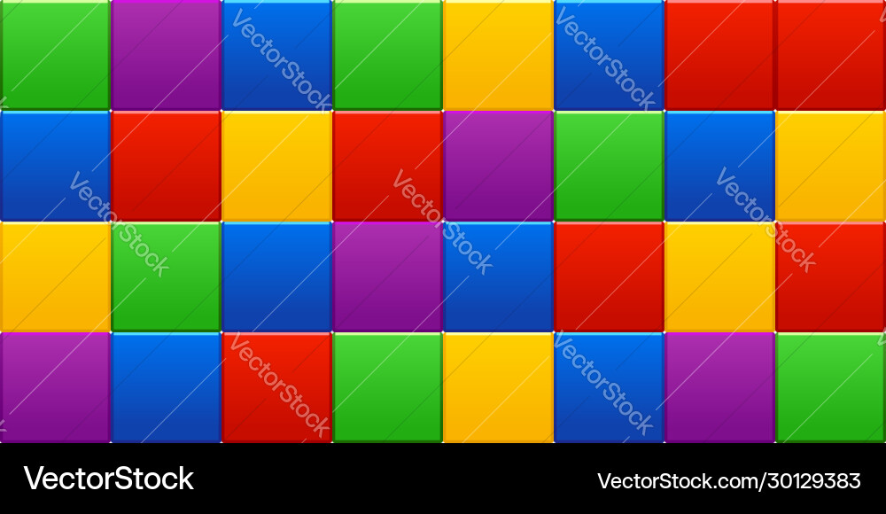 Colored cubes 03 Royalty Free Vector Image - VectorStock