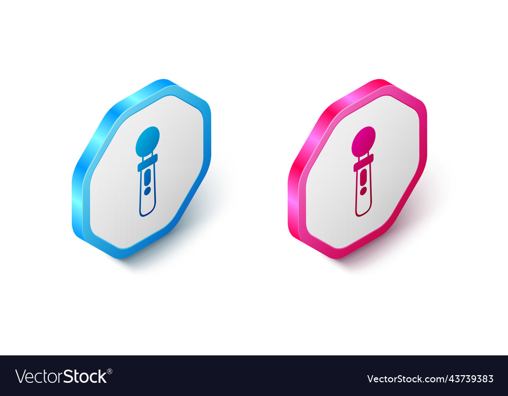 Isometric vr controller game icon isolated vector image Isometric vr controller game icon isolated