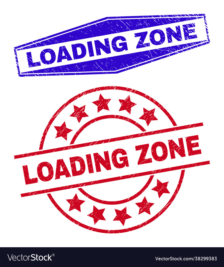 Loading zone scratched seals in round and hexagon