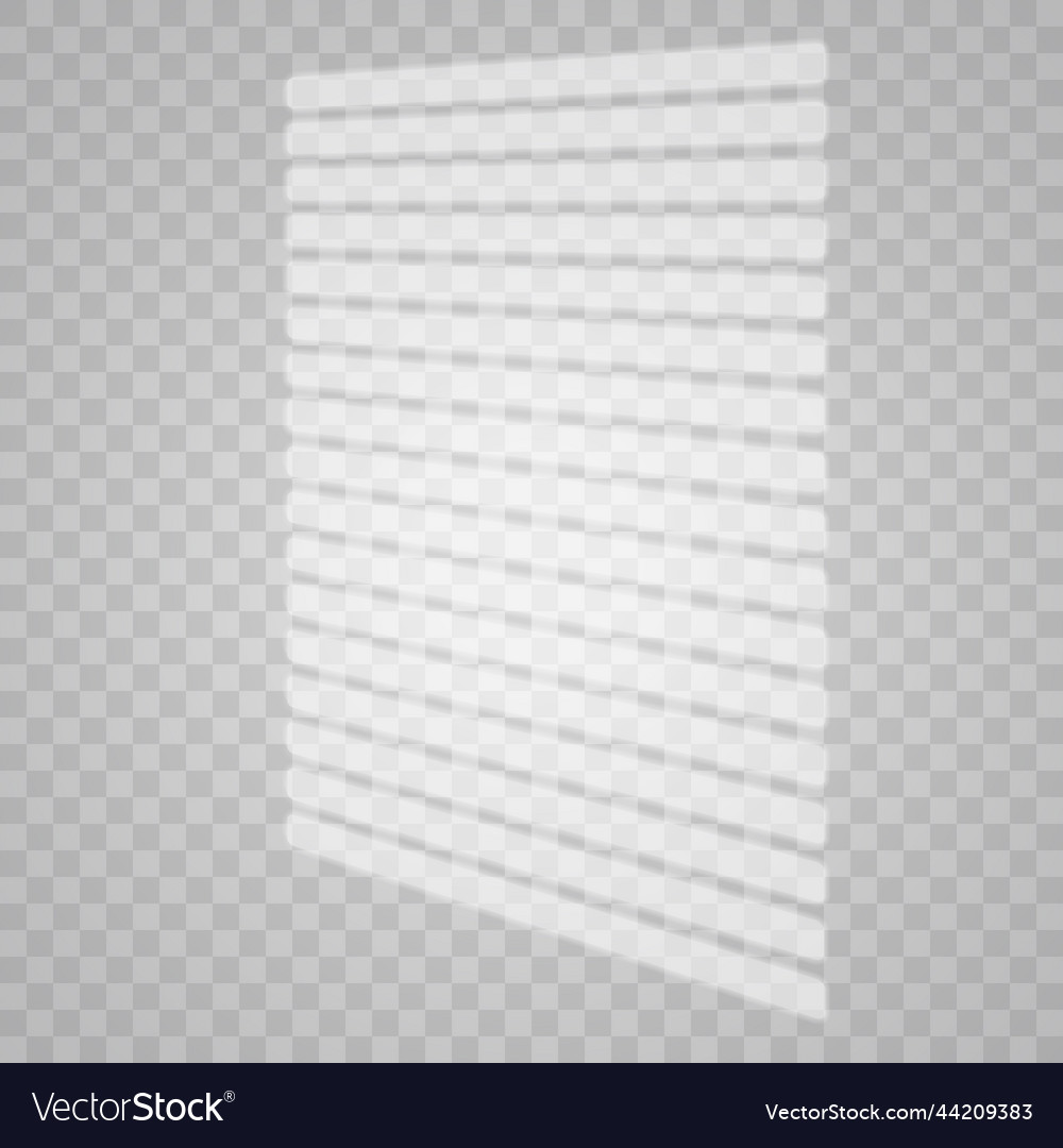 Overlay shadow effect transparent window vector image Overlay shadow effect transparent window