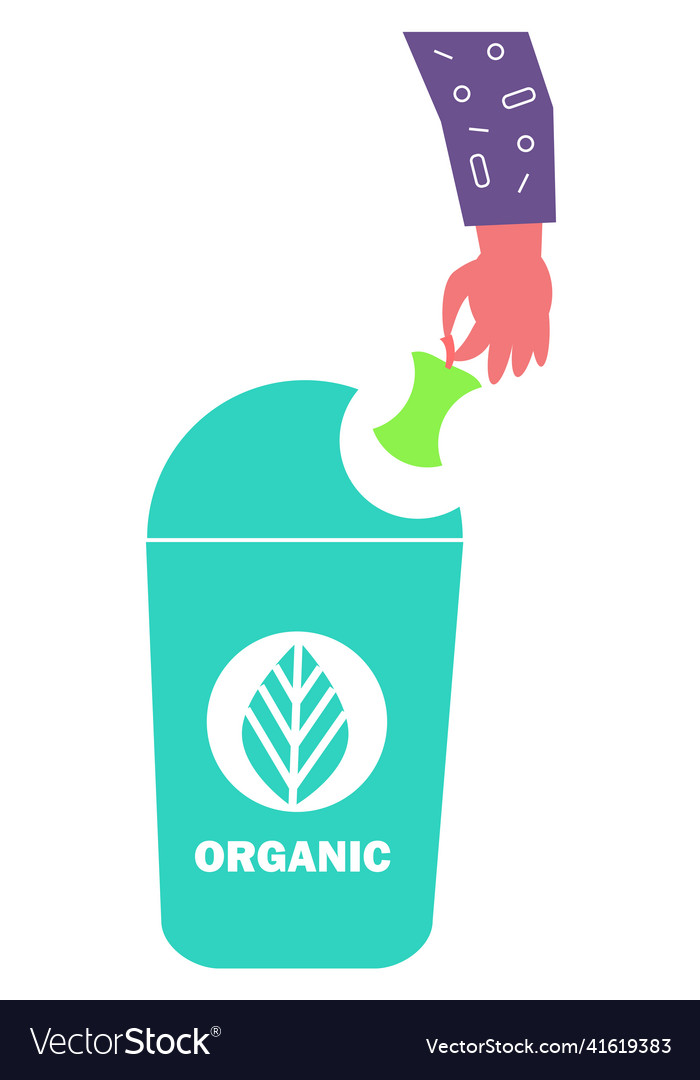 Sorting processing and recycling for trash Vector Image Sorting processing and recycling for trash