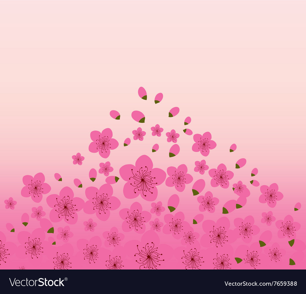Chinese new year plum blossom background Vector Image Chinese new year plum blossom background Vector Image