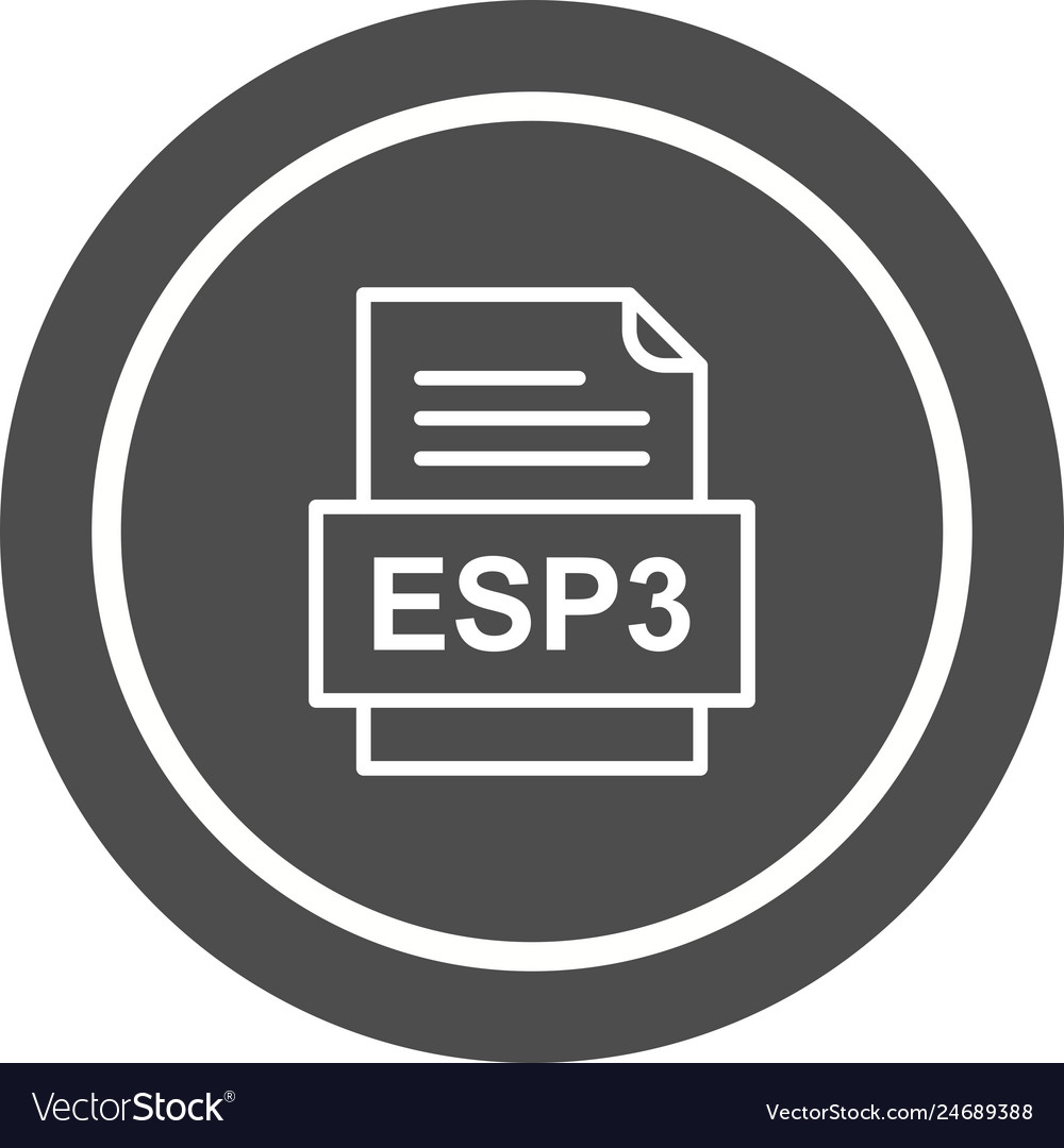 Esp3 file document icon