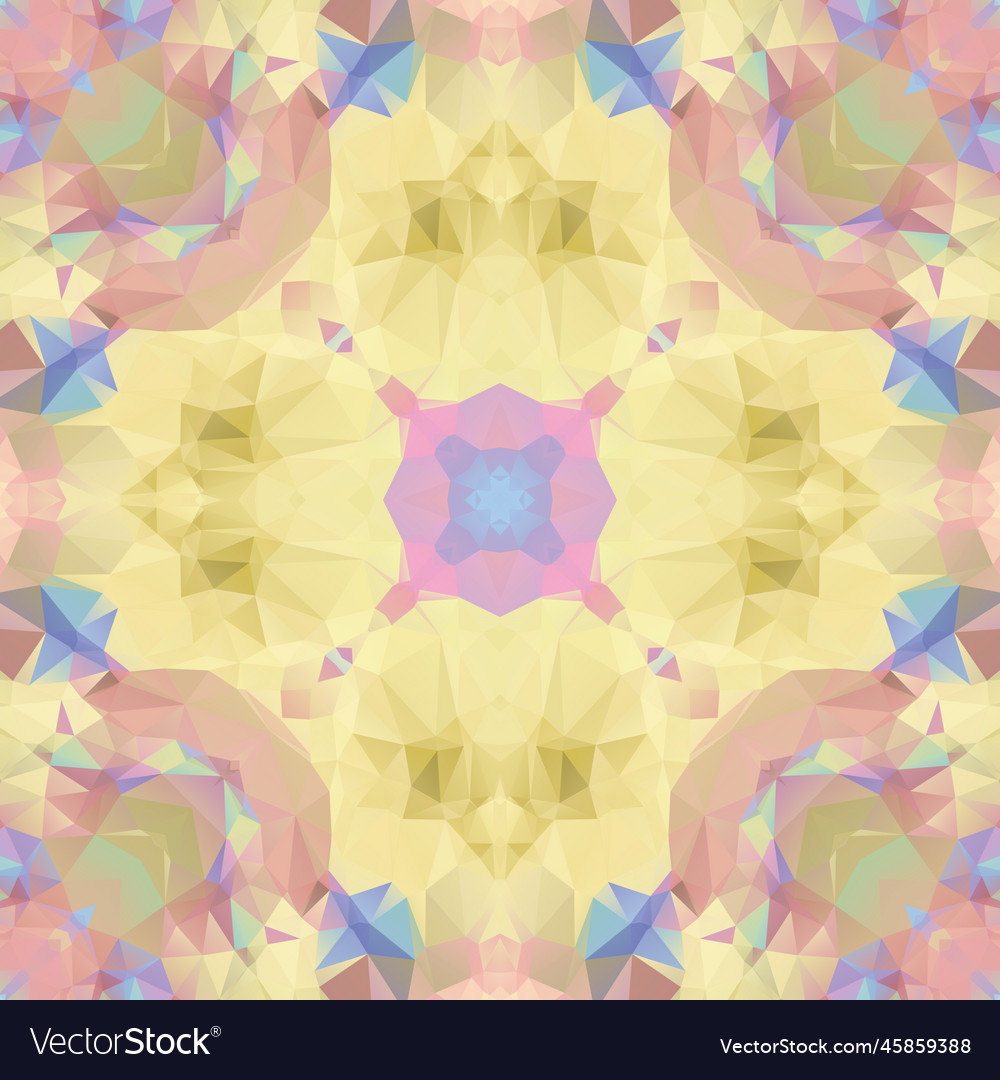 Geometric mosaic seamless pattern design repeat