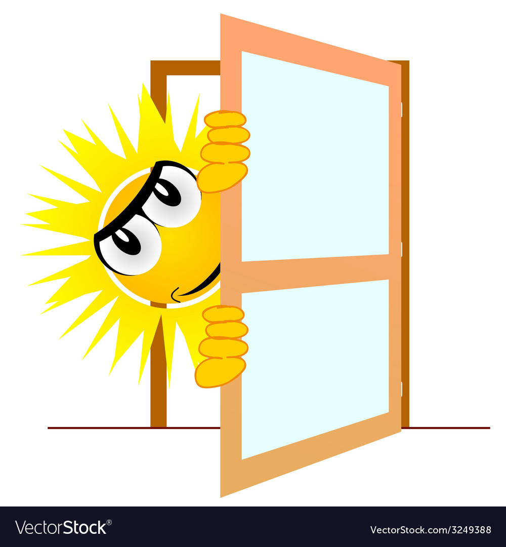 Sunlight Through Open Window