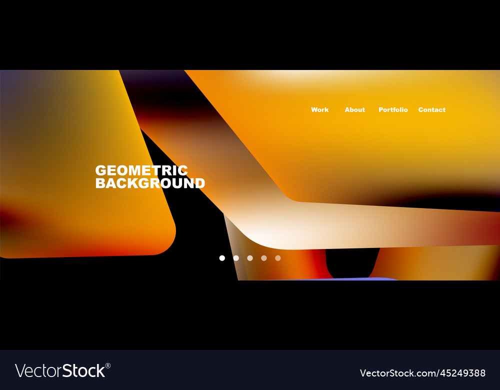 Tech minimal geometric wallpaper creative Vector Image