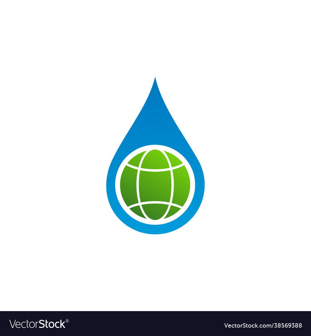 World clean logo template creative