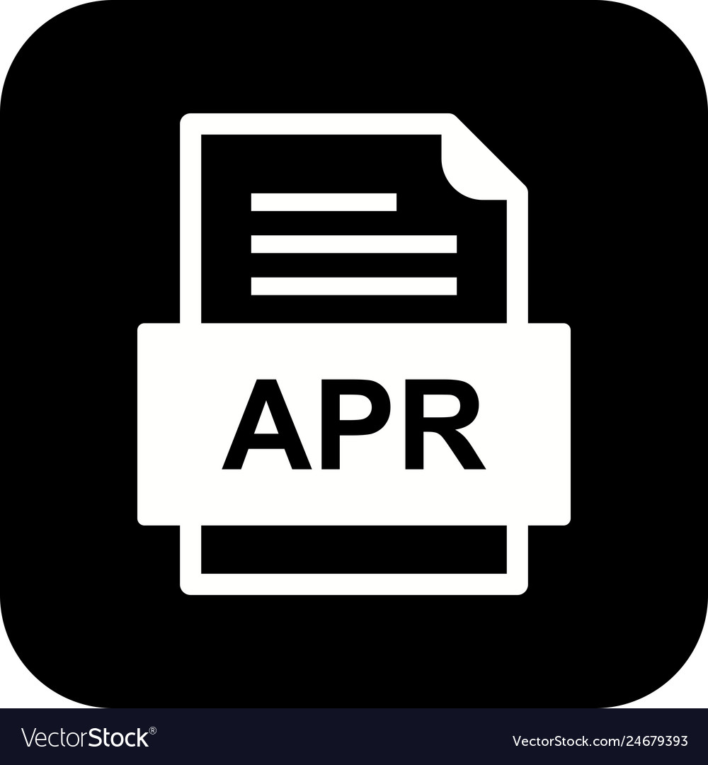 Apr file document icon